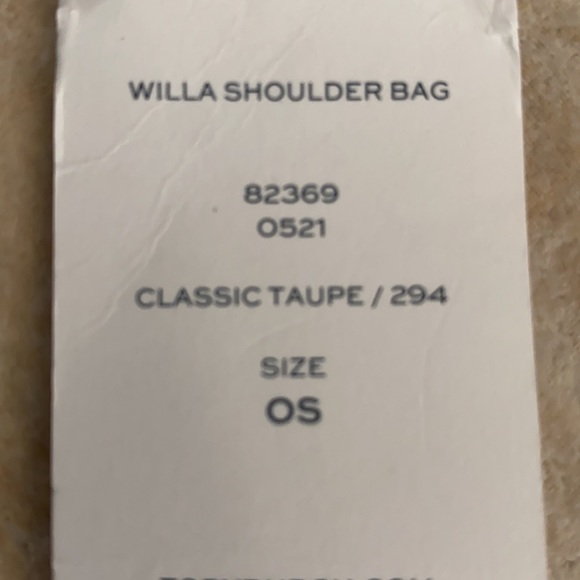 NWT Auth Tory Burch Willa Shoulder Bag - Picture 4 of 10